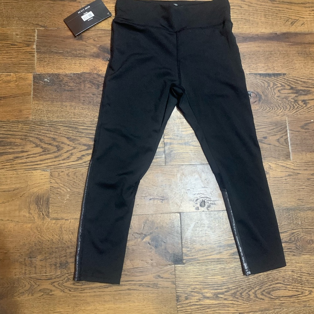 BSP Black leggings size Medium NWT